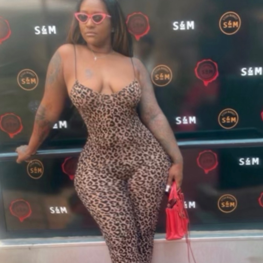 She’s Grown Leopard Jumpsuit